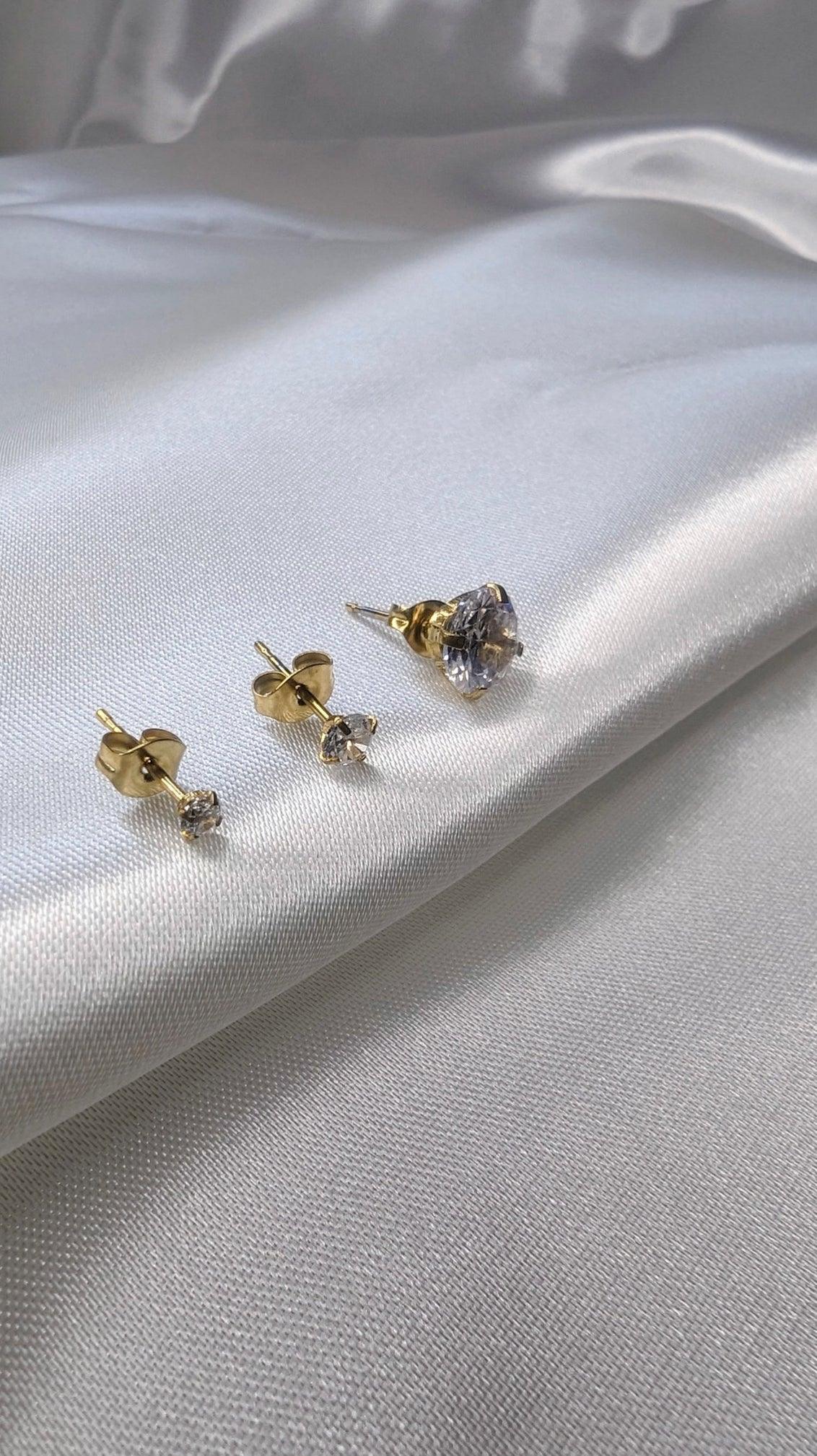 Boucle d’oreille diamant (pièce )